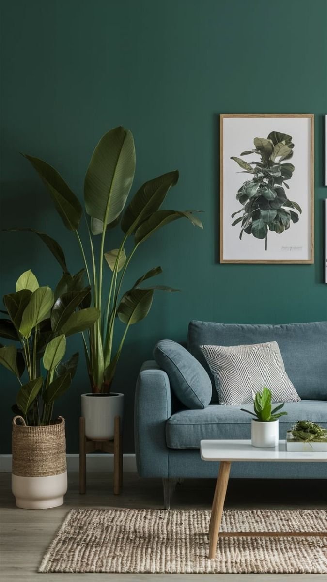 Transform Your Living Room with Lush Greenery – Don’t Miss Out!