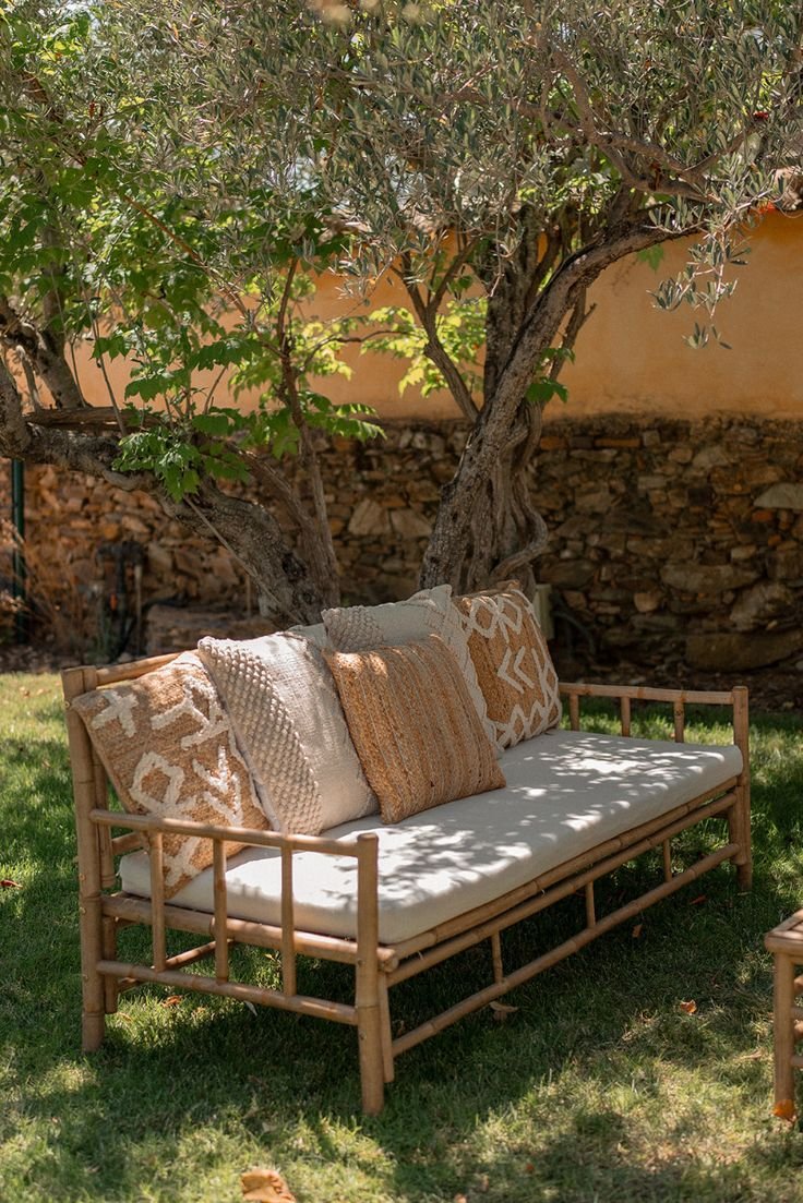 Mobiliario chill out bambu